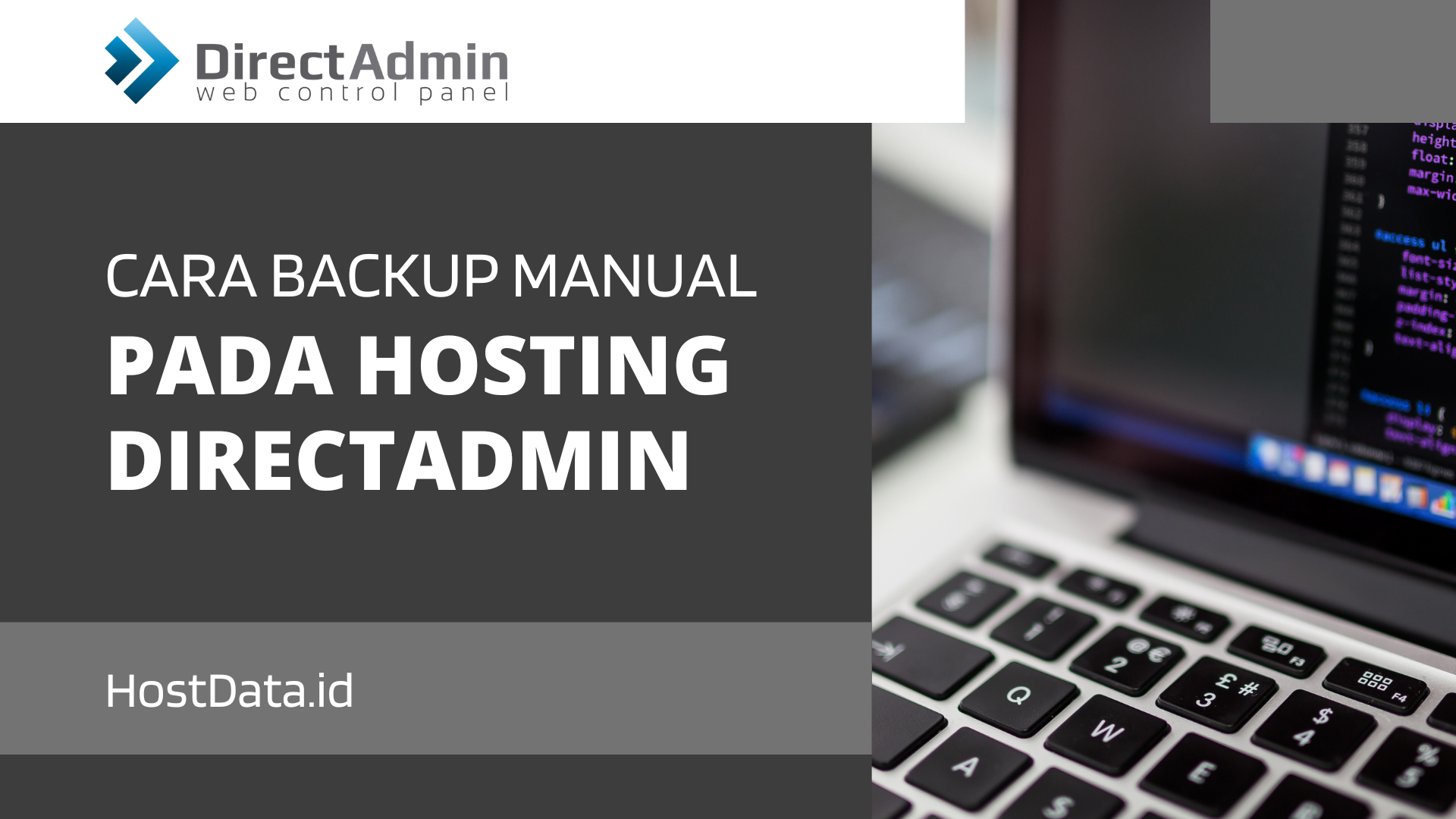 Cara Backup Manual Pada Hosting DirectAdmin