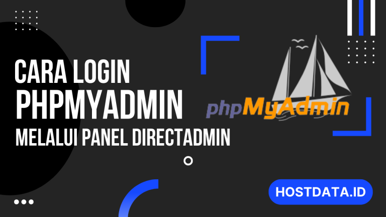 Cara Login PhpMyAdmin Melalui Panel DirectAdmin