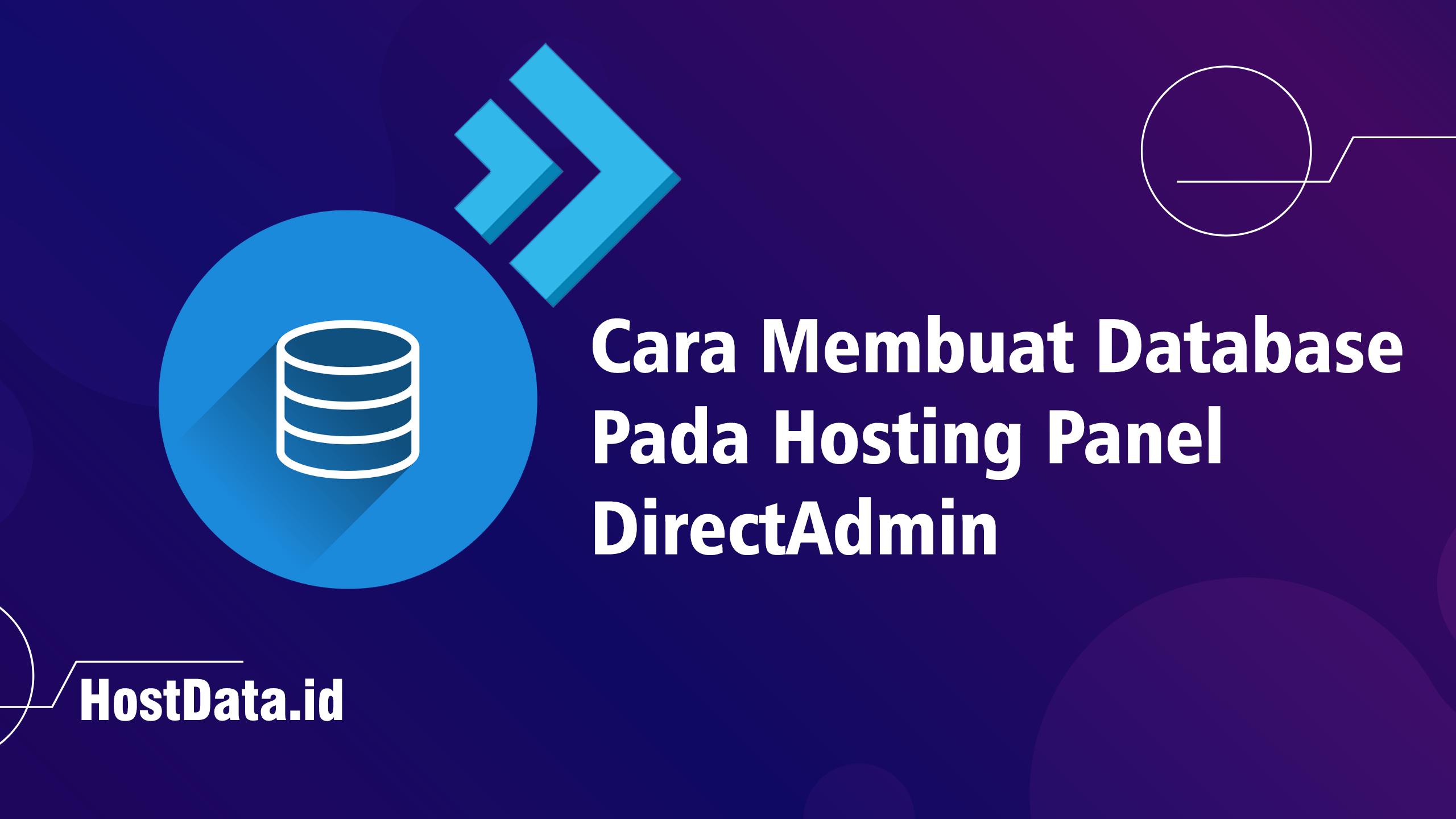 Cara Membuat Database Pada Hosting Panel DirectAdmin