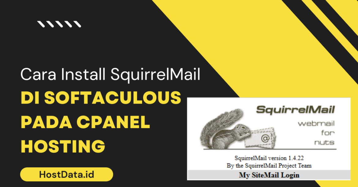 Cara Install SquirrelMail di Softaculous Pada cPanel Hosting