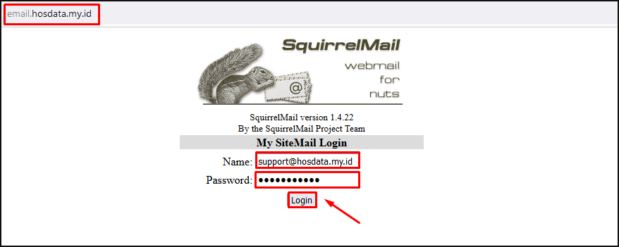 cara membuat login webmail menggunakan subdomain