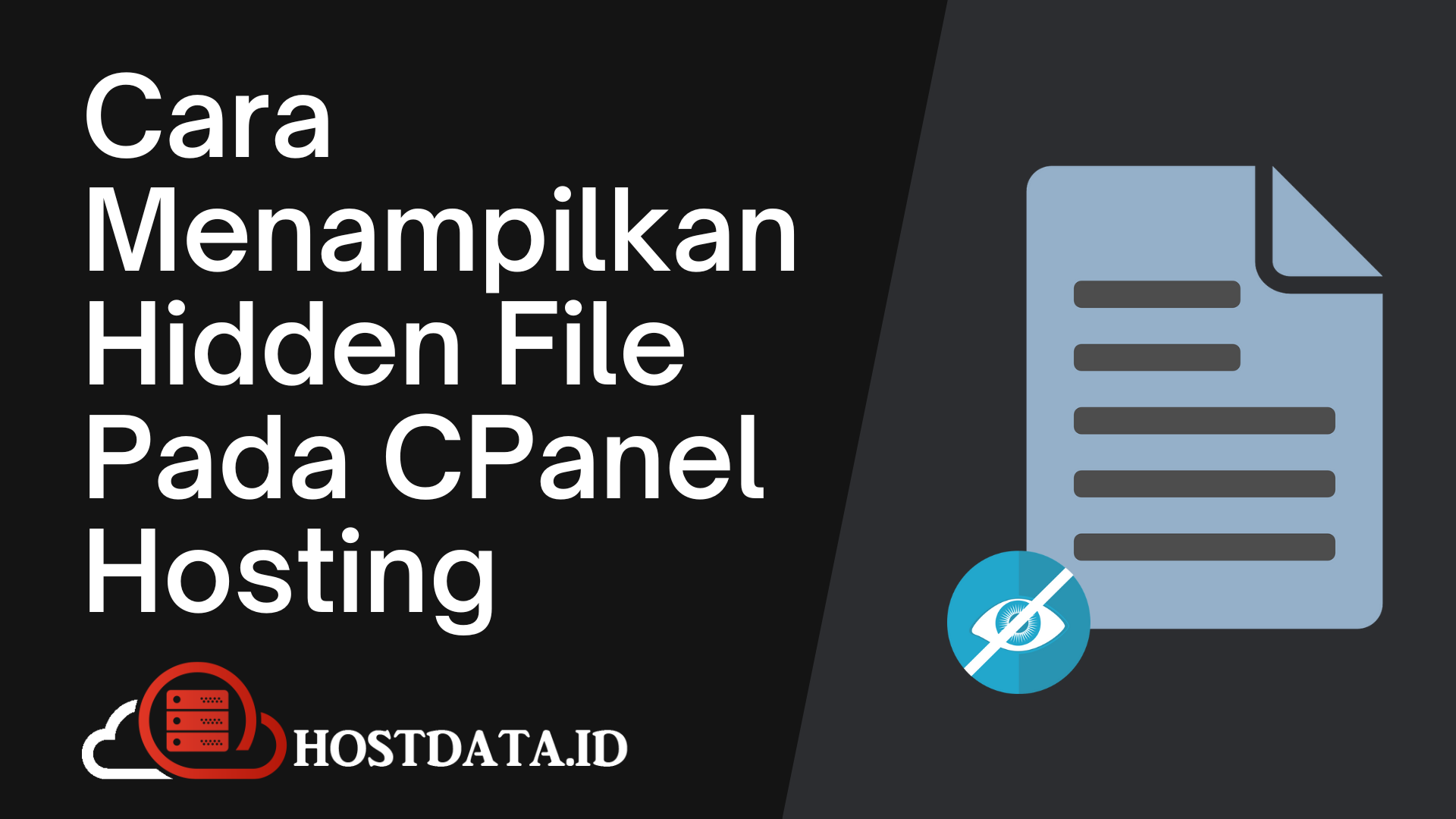 Cara Menampilkan Hidden File Pada CPanel Hosting