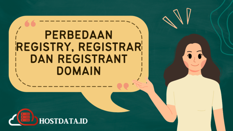 Perbedaan Registry, Registrar dan Registrant Domain