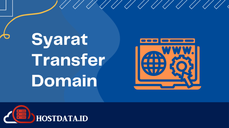 Syarat Transfer Domain