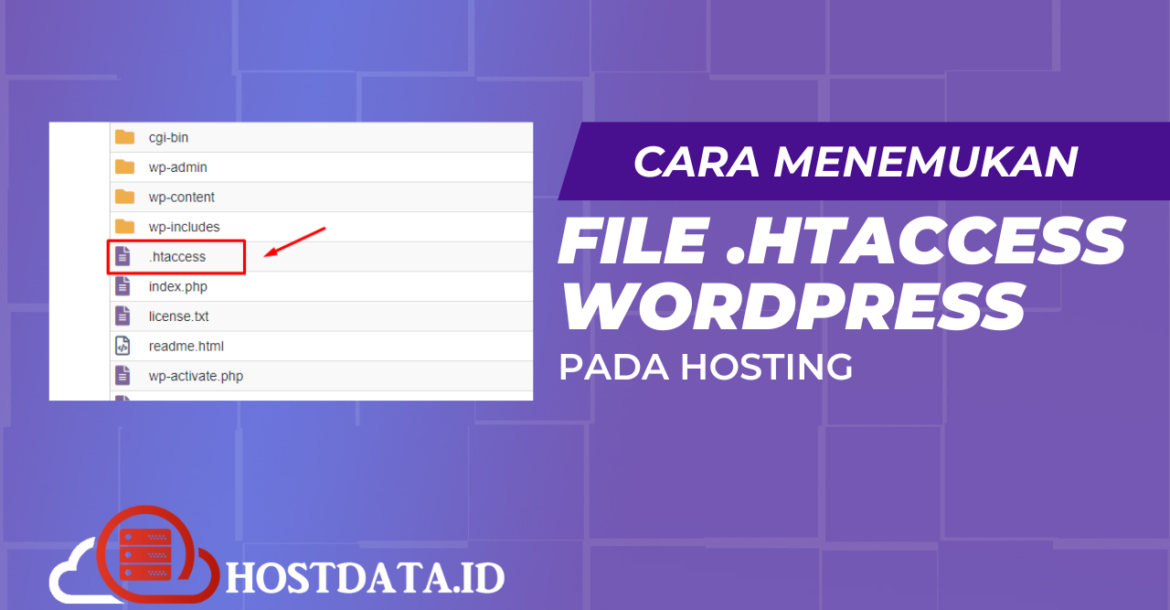 Cara Menemukan File htaccess Wordpress Pada Hosting
