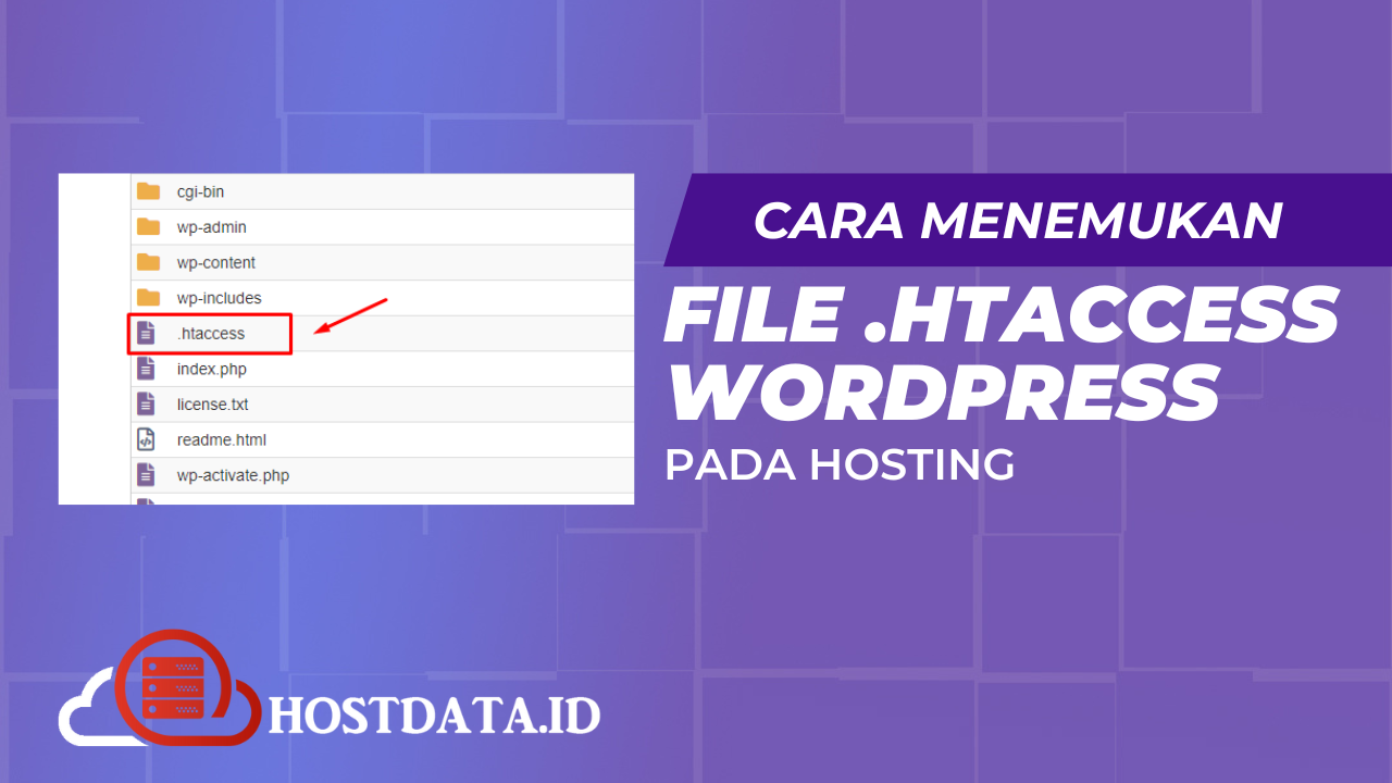 Cara Menemukan File htaccess Wordpress Pada Hosting
