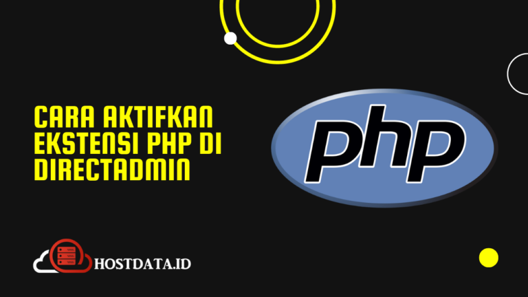 Cara Aktifkan Ekstensi PHP di DirectAdmin