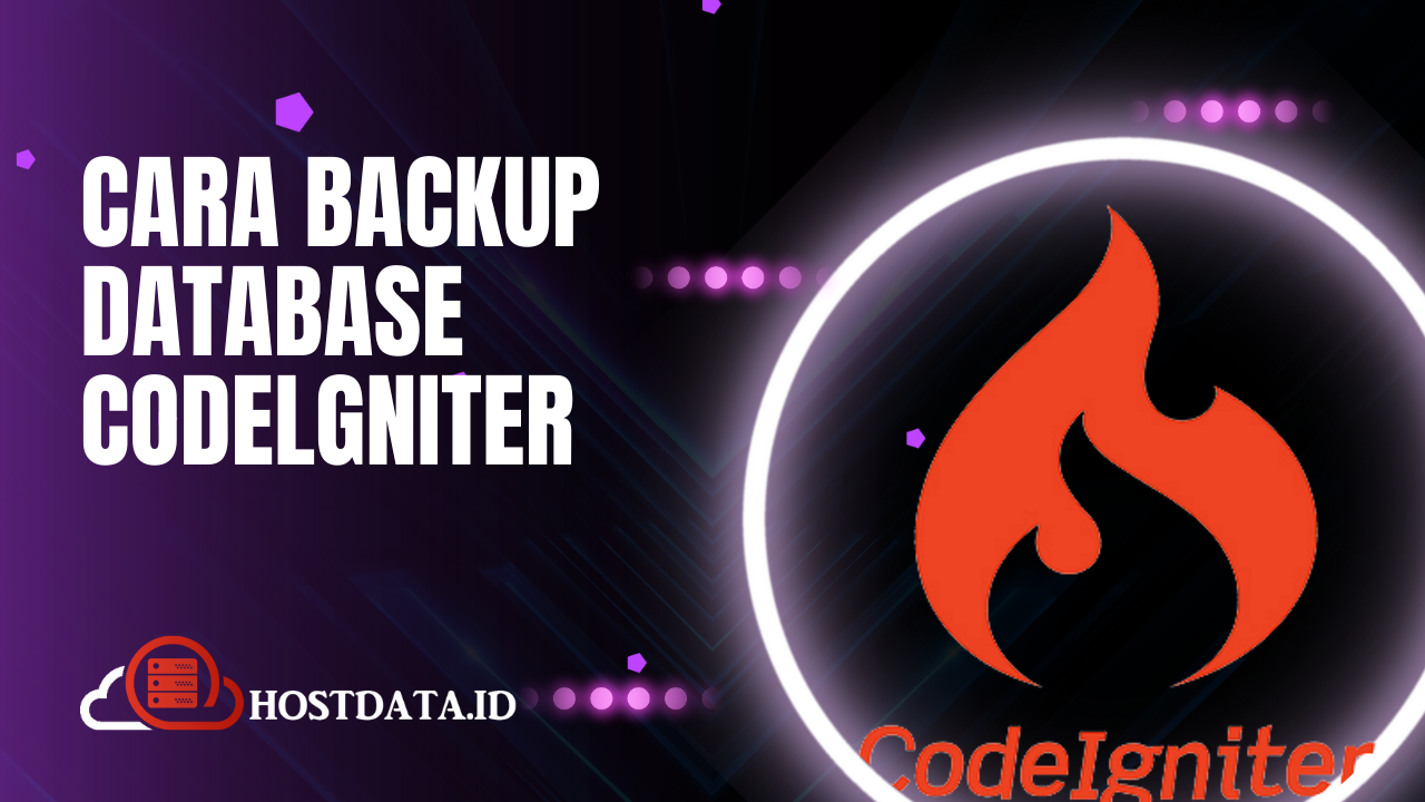 Cara Backup Database Codelgniter