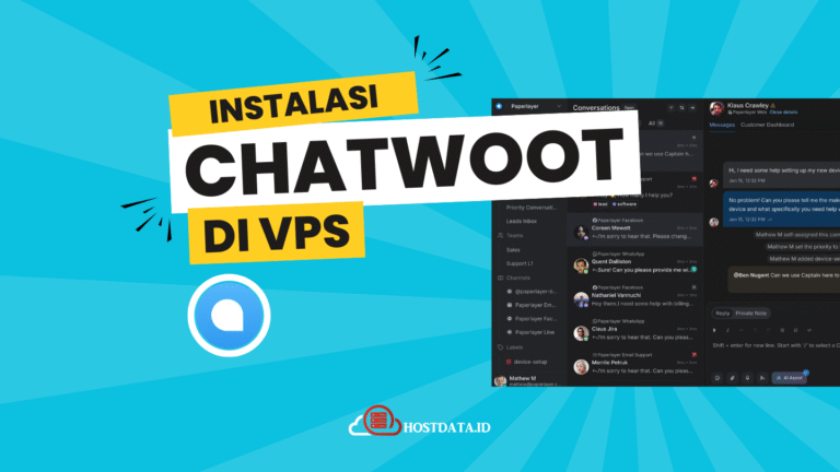 Instalasi Chatwoot di VPS untuk Layanan Pelanggan