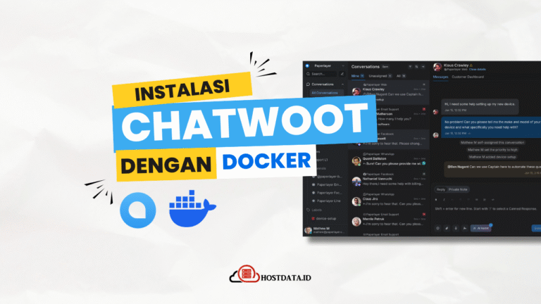 Instalasi Chatwoot Dengan Docker untuk Layanan Pelanggan
