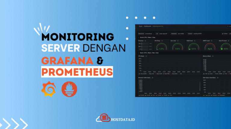 Instalasi Grafana dan Prometheus Untuk Monitoring Server